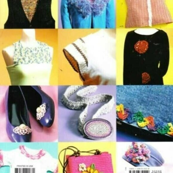 Crochet Annies Attic Trendy Boutique Clothing Accents Patterns Booklet #875509 - Picture 2 of 2